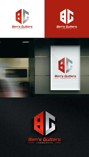 Logo-Design von Adeikhan für Bens Gutters Commercial | Design: #29268661