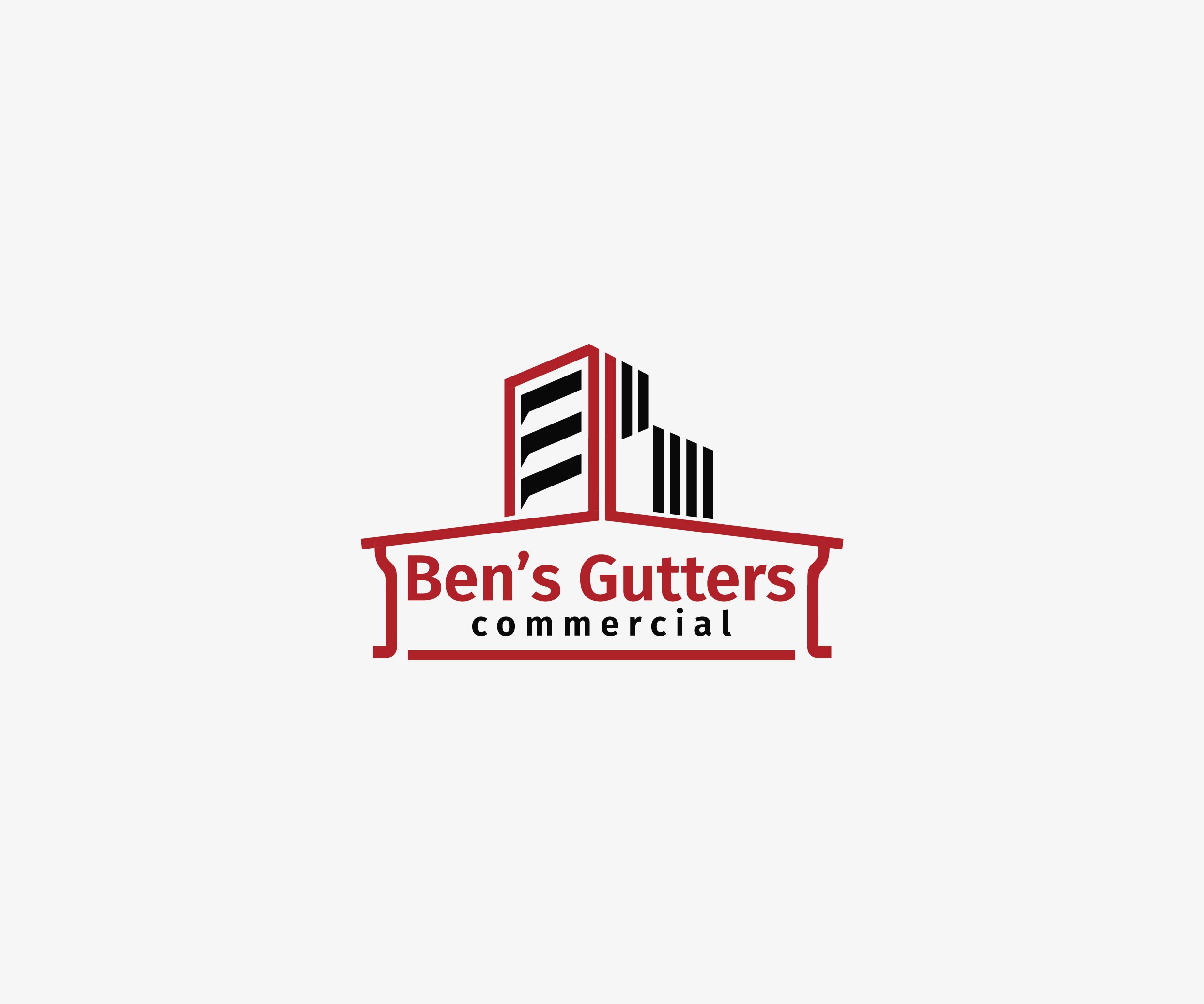 Logo-Design von genzo für Bens Gutters Commercial | Design #29268915