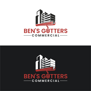 Logo Design by cjssan for Bens Gutters Commercial | Design: #29264390