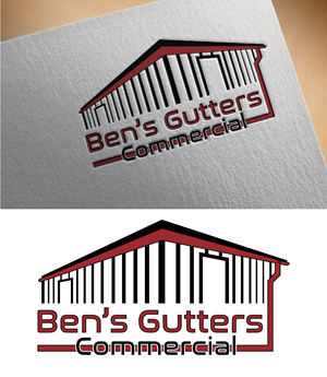 Logo-Design von vidarshana 2 für Bens Gutters Commercial | Design: #29269486