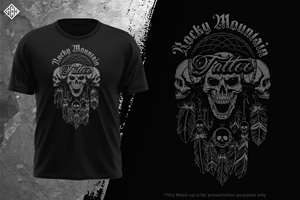 Rocky Mountain Tattoo company tshirt design | T-Shirt-Design von gekgrfx
