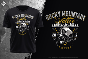 Rocky Mountain Tattoo company tshirt design | T-Shirt-Design von gekgrfx