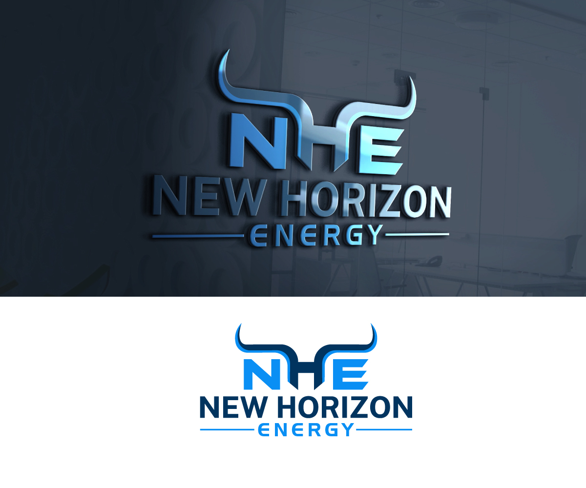 Logo Design by GodHand for New Horizon Energy | Design #29242626
