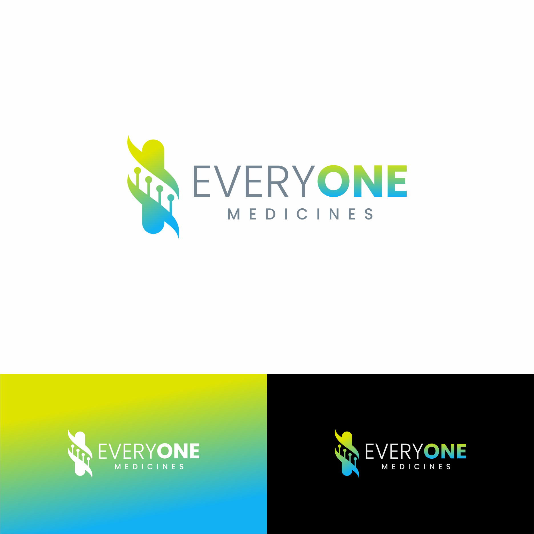 Logo Design by Sibyle for EveryONE Medicines, Inc | Design #29238607