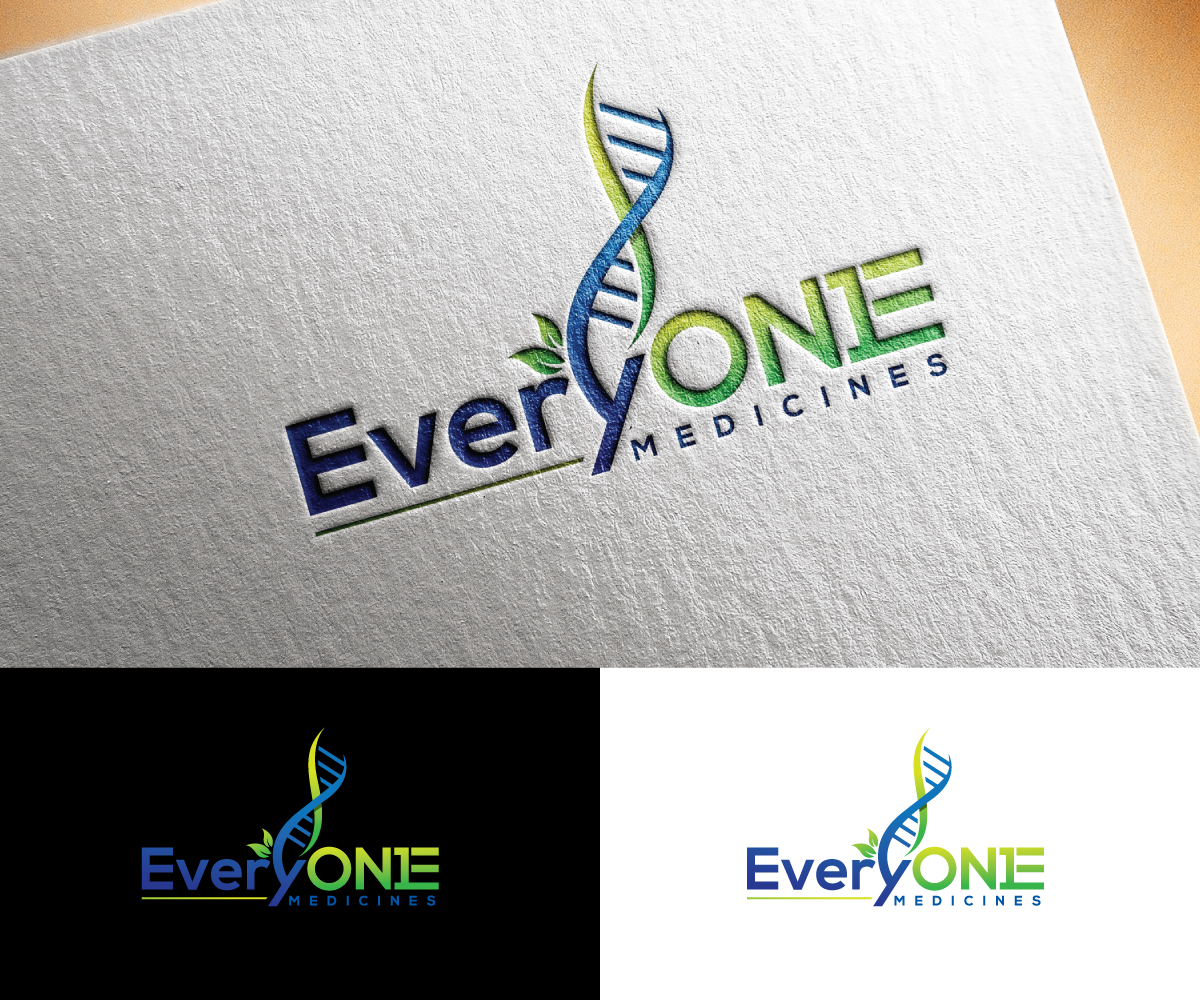 Logo-Design von step forward 2 für EveryONE Medicines, Inc | Design #29236169