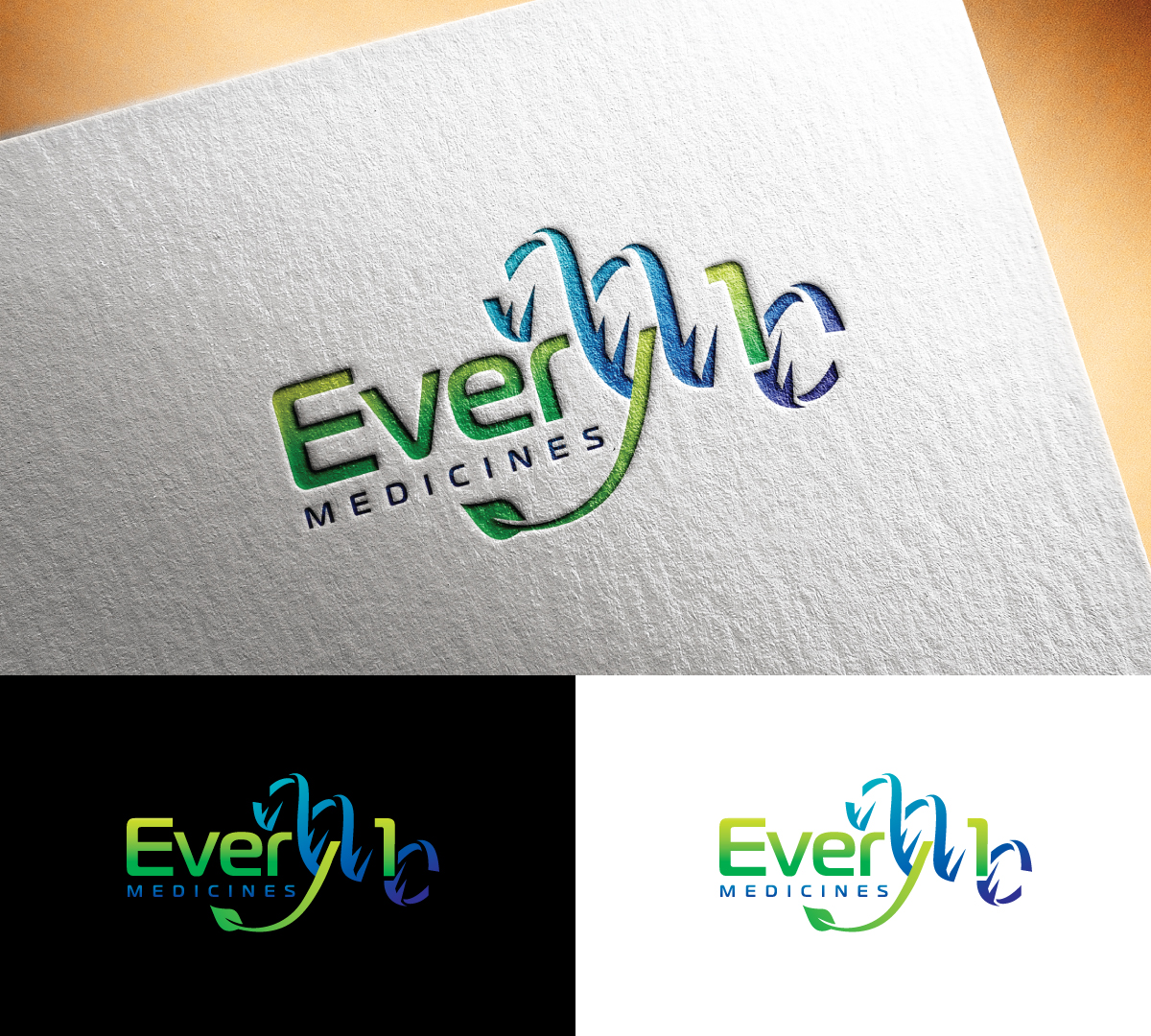 Logo-Design von step forward 2 für EveryONE Medicines, Inc | Design #29236381