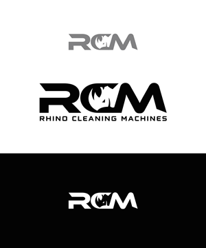 Rhino Cleaning Machines | Logo-Design von Luca™