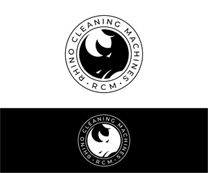 Rhino Cleaning Machines | Logo Design by Creative M^ck