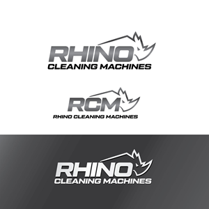 Rhino Cleaning Machines | Logo-Design von sherman