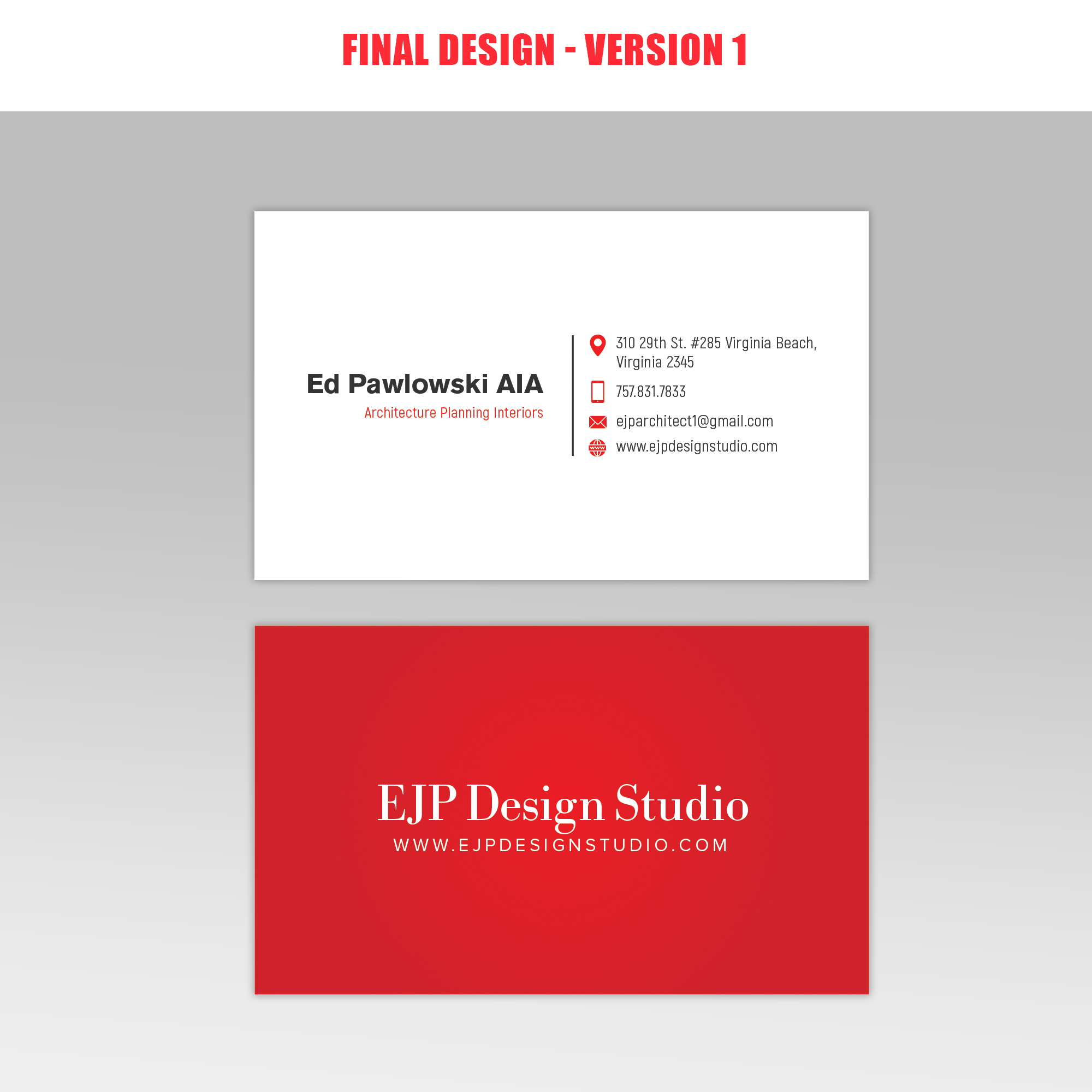 Business Card Design by Expert Designer for this project | Design #29268209