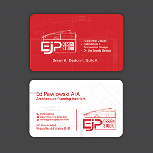 Business card for my company-EJP Design Studio | Business Card Design by DSCMedia™