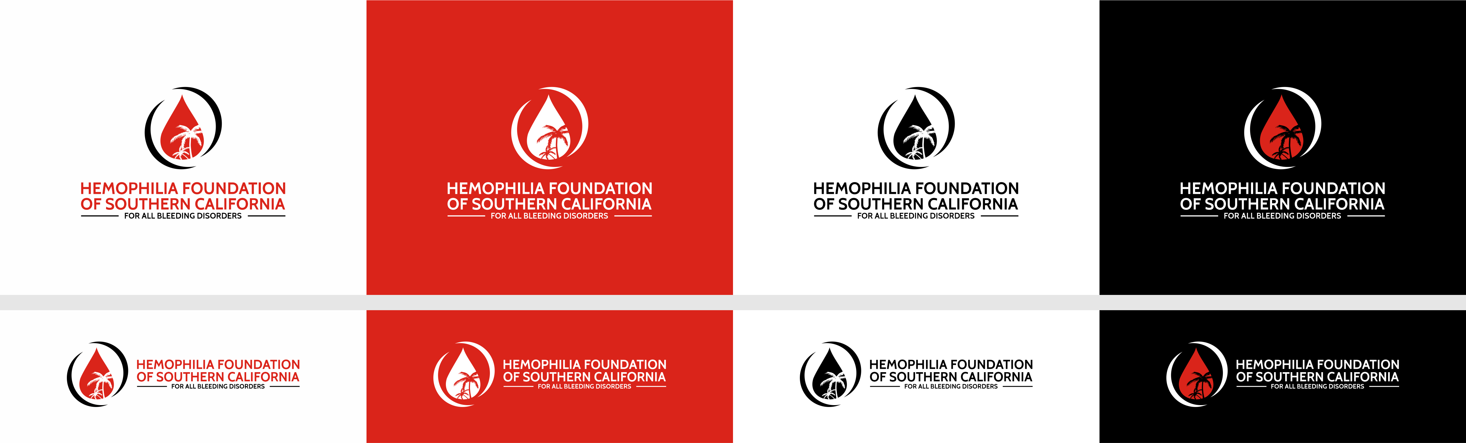 Logo Design by -sae- for Hemophilia Foundation of Southern California | Design #29463331
