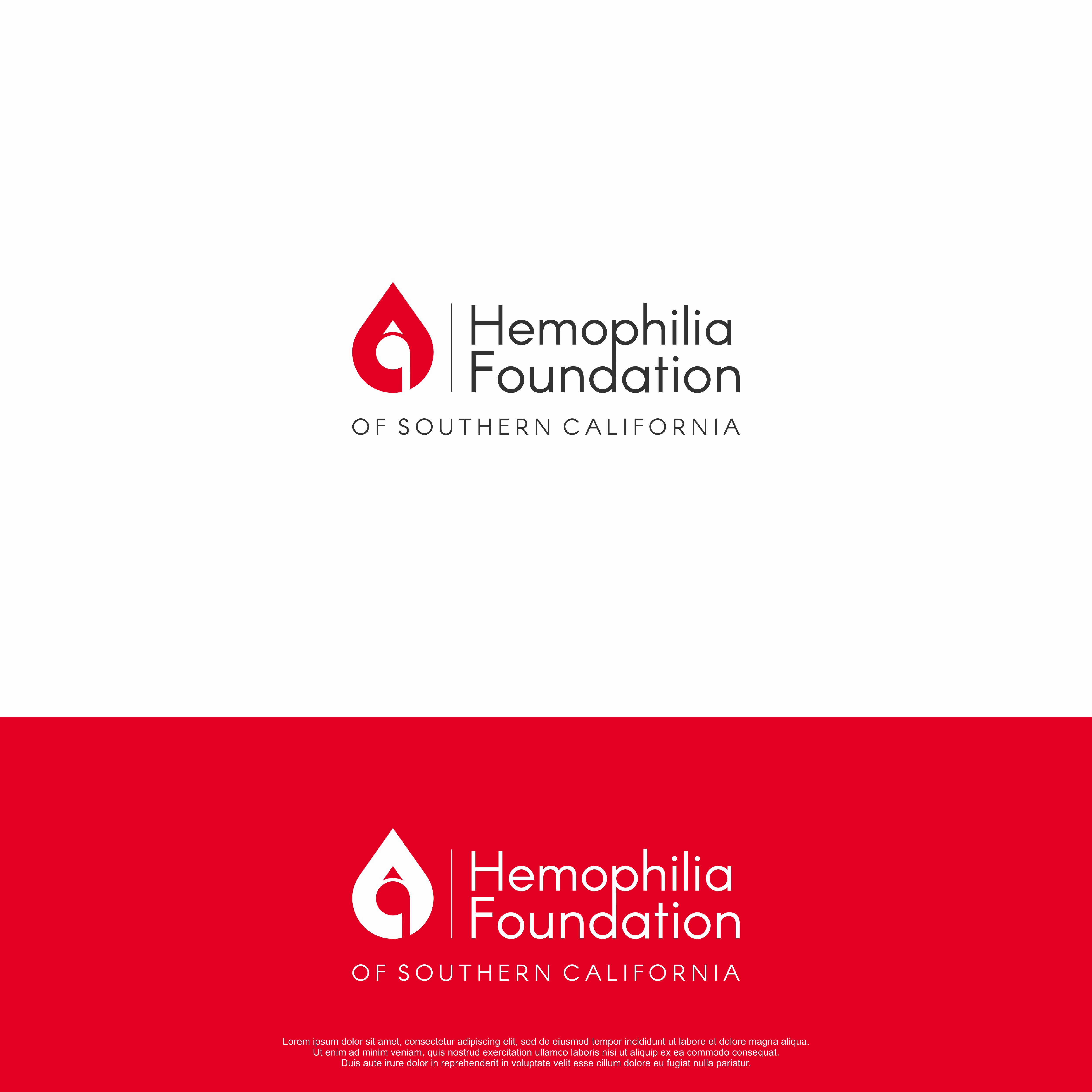 Logo Design by R!CKY for Hemophilia Foundation of Southern California | Design #29269500