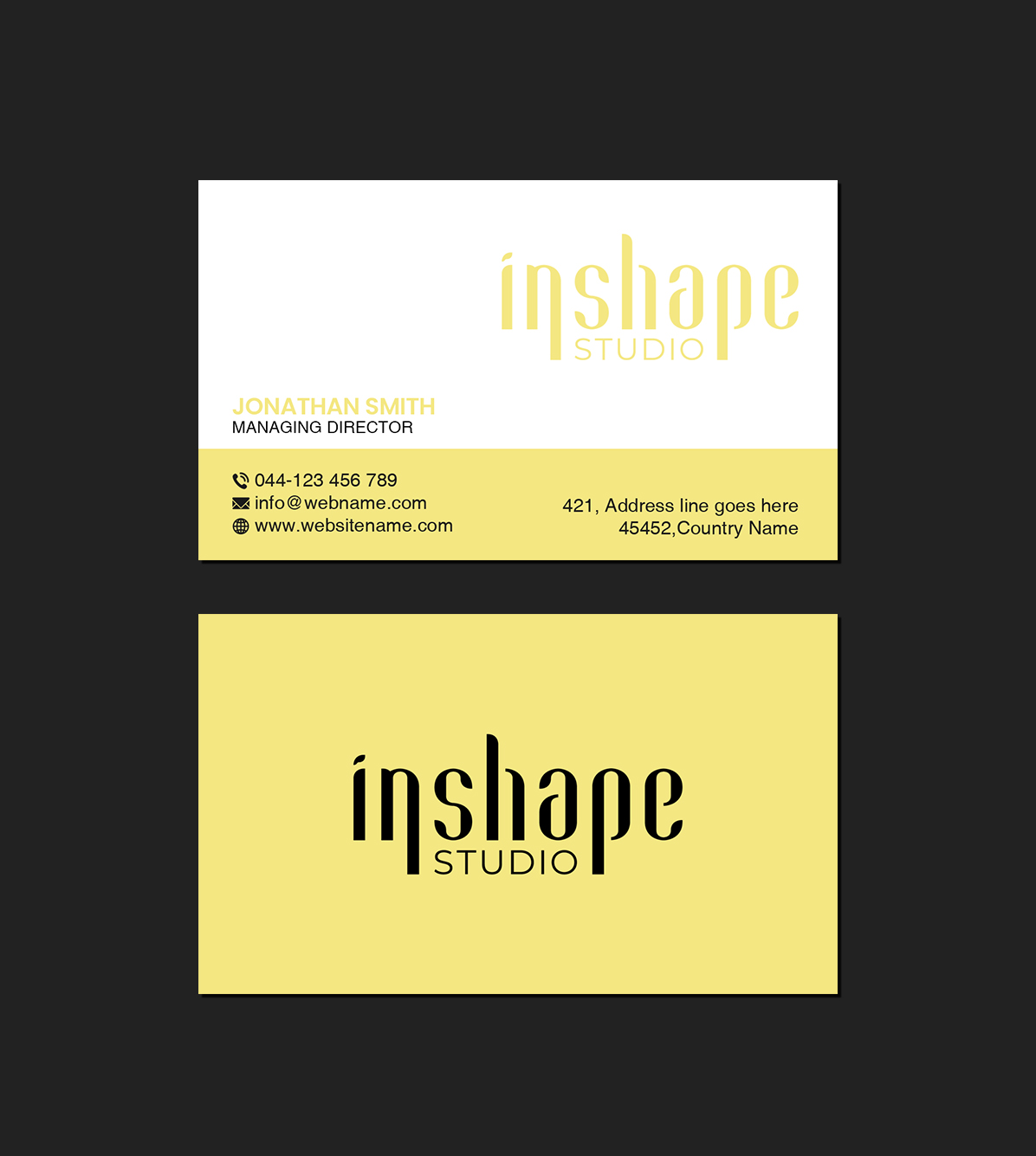 Business Card Design by Creations Box 2015 for this project | Design #29240127