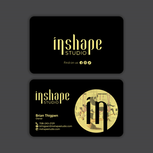 Boutique Barre Studio in Geneva  | Business Card Design by DSCMedia™