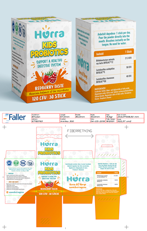 Children Probiotics , Mom Probiotics | Diseño de Empaque por SAI DESIGNS