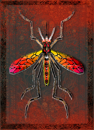 Mosquito Design for Playing Cards - 1st, 2nd, and 3rd all get paid! | Design Graphique par STUDIO_ANIMO