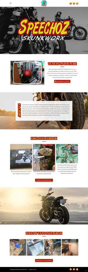 Web Design by pb for Speechoz Skunkworx | Design: #29256147