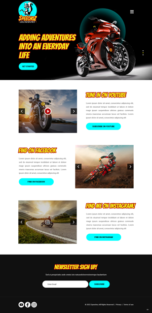 Web Design by pb for Speechoz Skunkworx | Design: #29265718