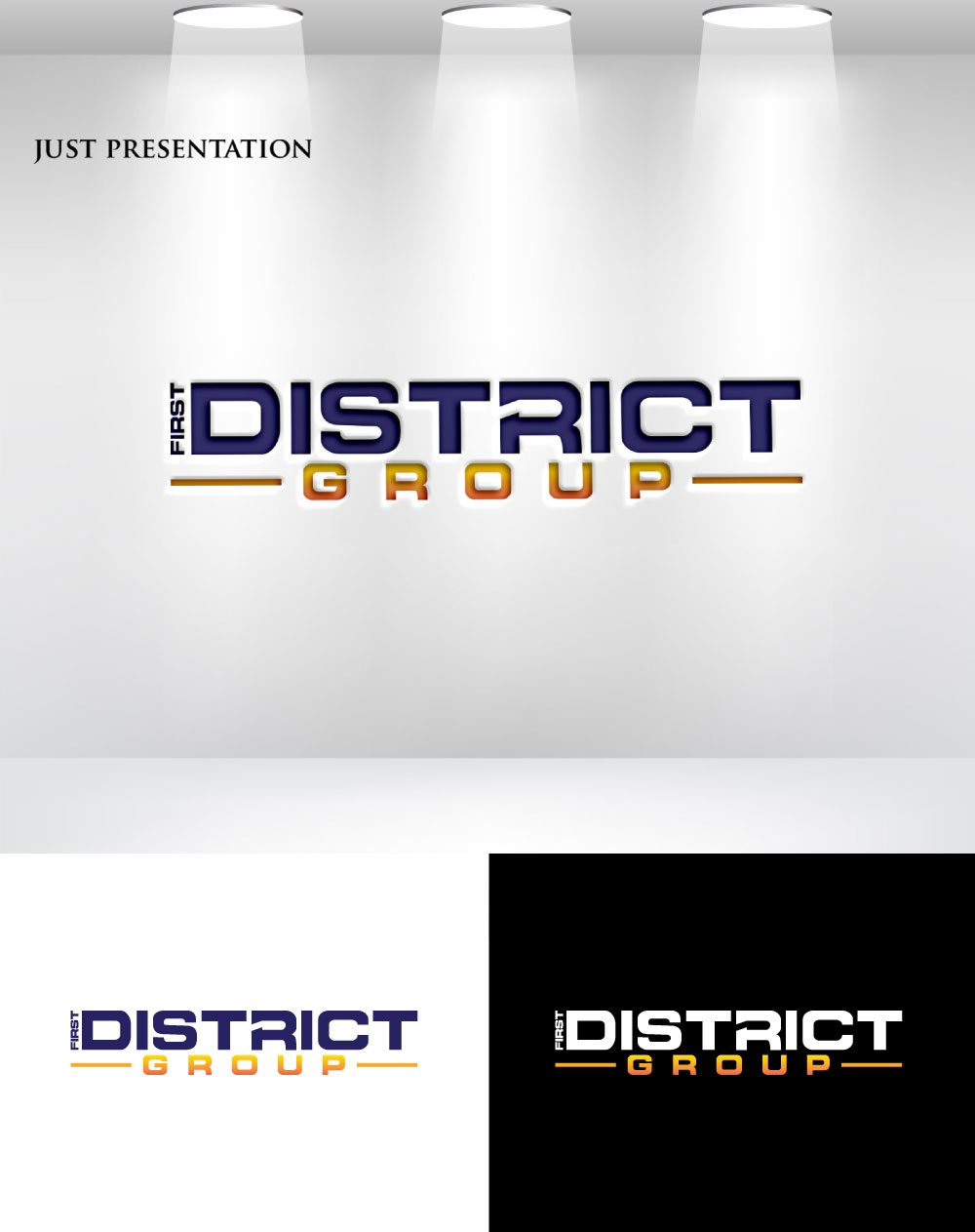 Logo Design by Mi Design1 for First District Group  | Design #29235644