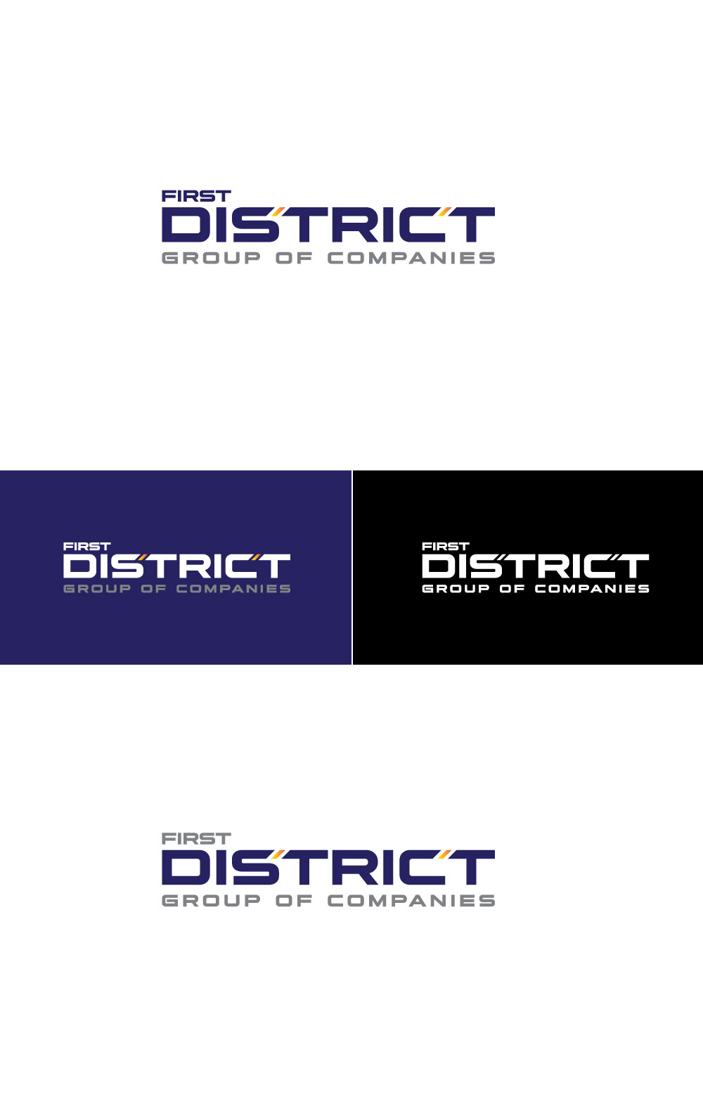 Logo Design by Mi Design1 for First District Group  | Design #29240491