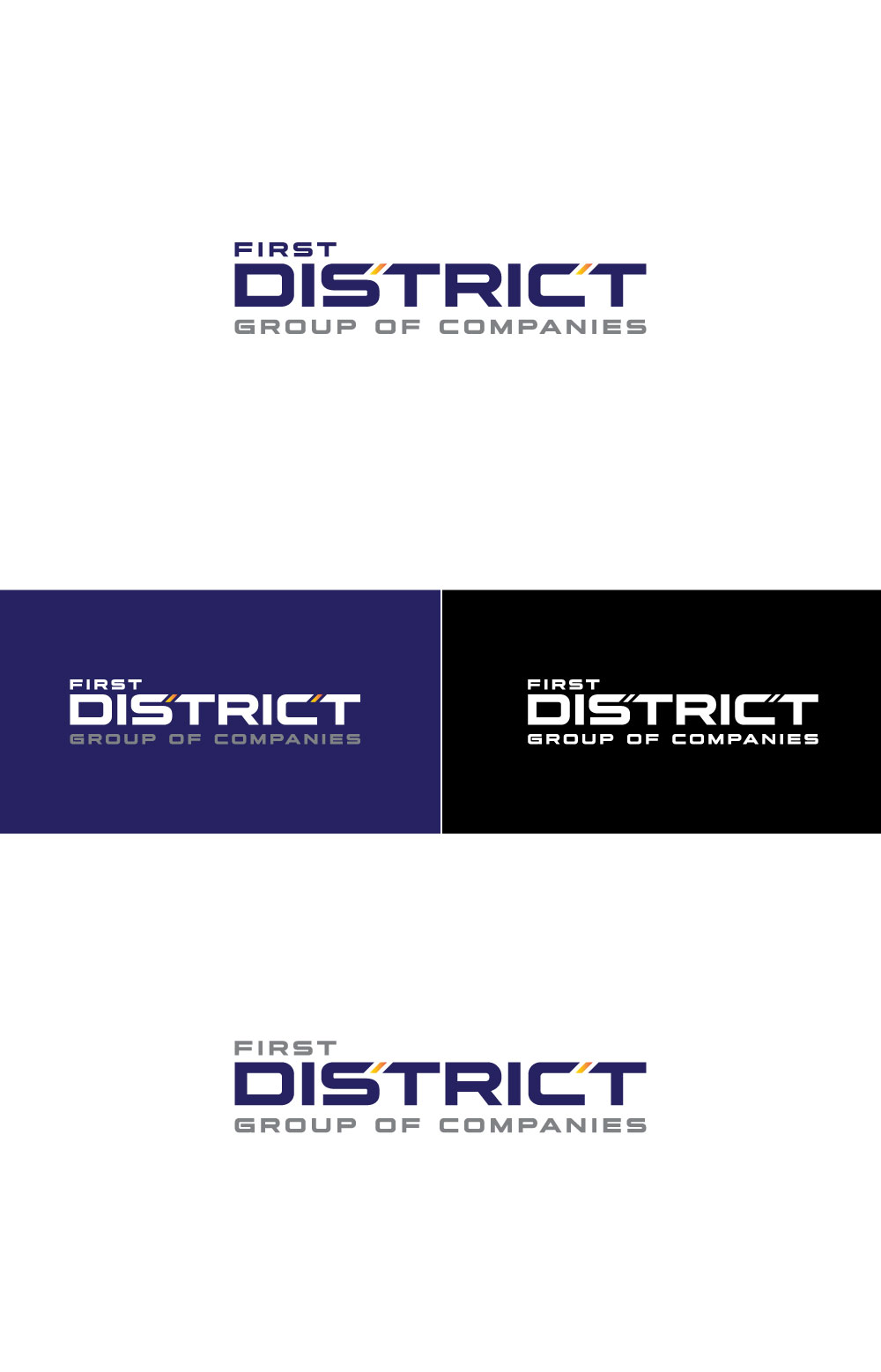 Logo Design by Mi Design1 for First District Group  | Design #29240492