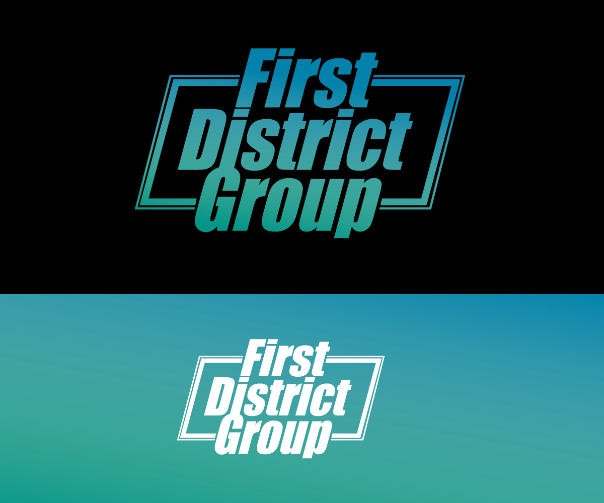 Logo Design by Paint-Tools for First District Group  | Design #29238250