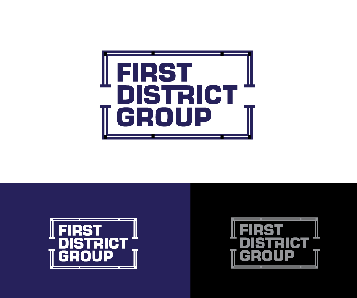 Logo Design by Paint-Tools for First District Group  | Design #29238251