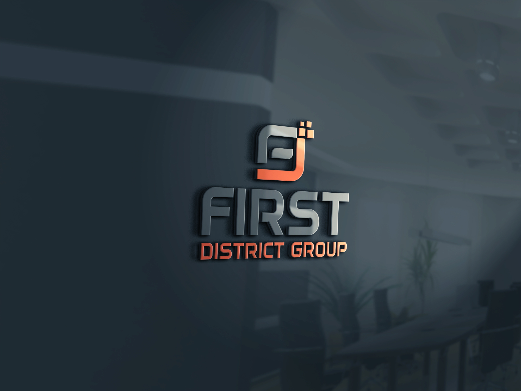 Design de Logo par graphicyes pour First District Group  | Design #29239675