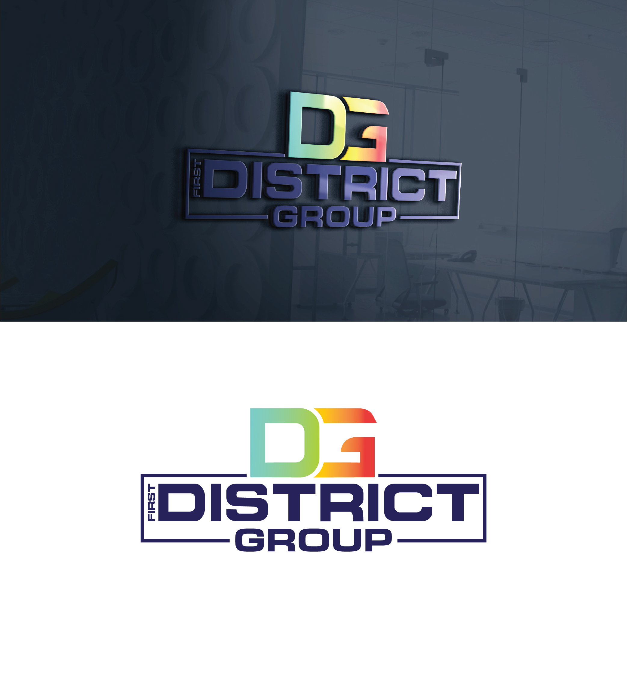 Diseño de Logo por 3Guys para First District Group  | Diseño #29264946