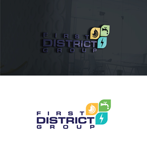 Diseño de Logo por 3Guys para First District Group  | Diseño: #29264948