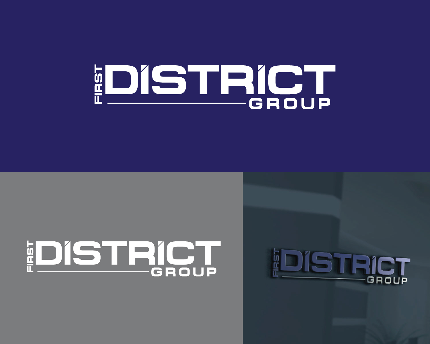 Logo Design by Atec for First District Group  | Design #29236741