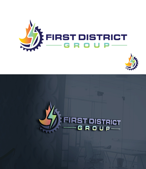 Diseño de Logo por DesignLima para First District Group  | Diseño: #29324248