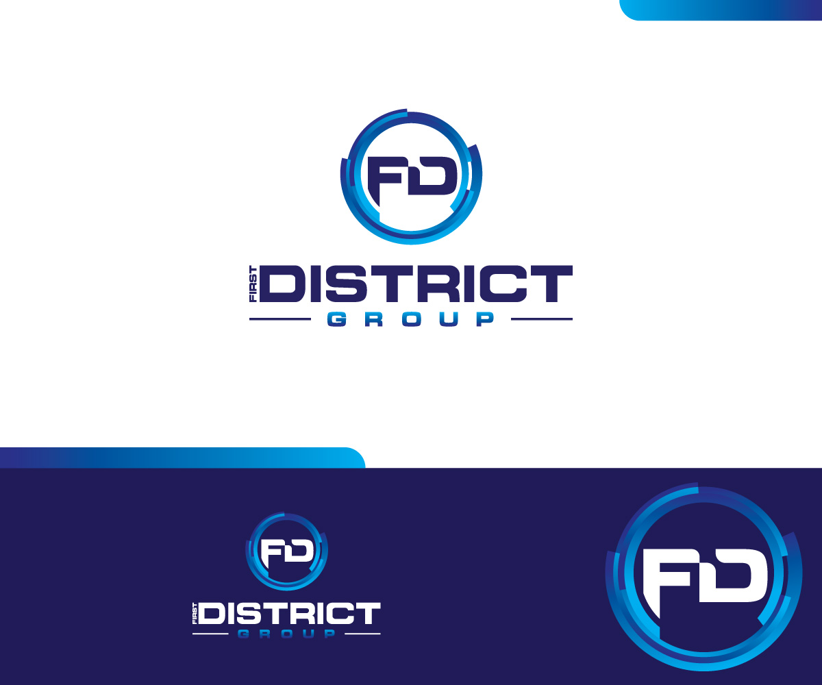 Logo Design by creativepix for First District Group  | Design #29237228