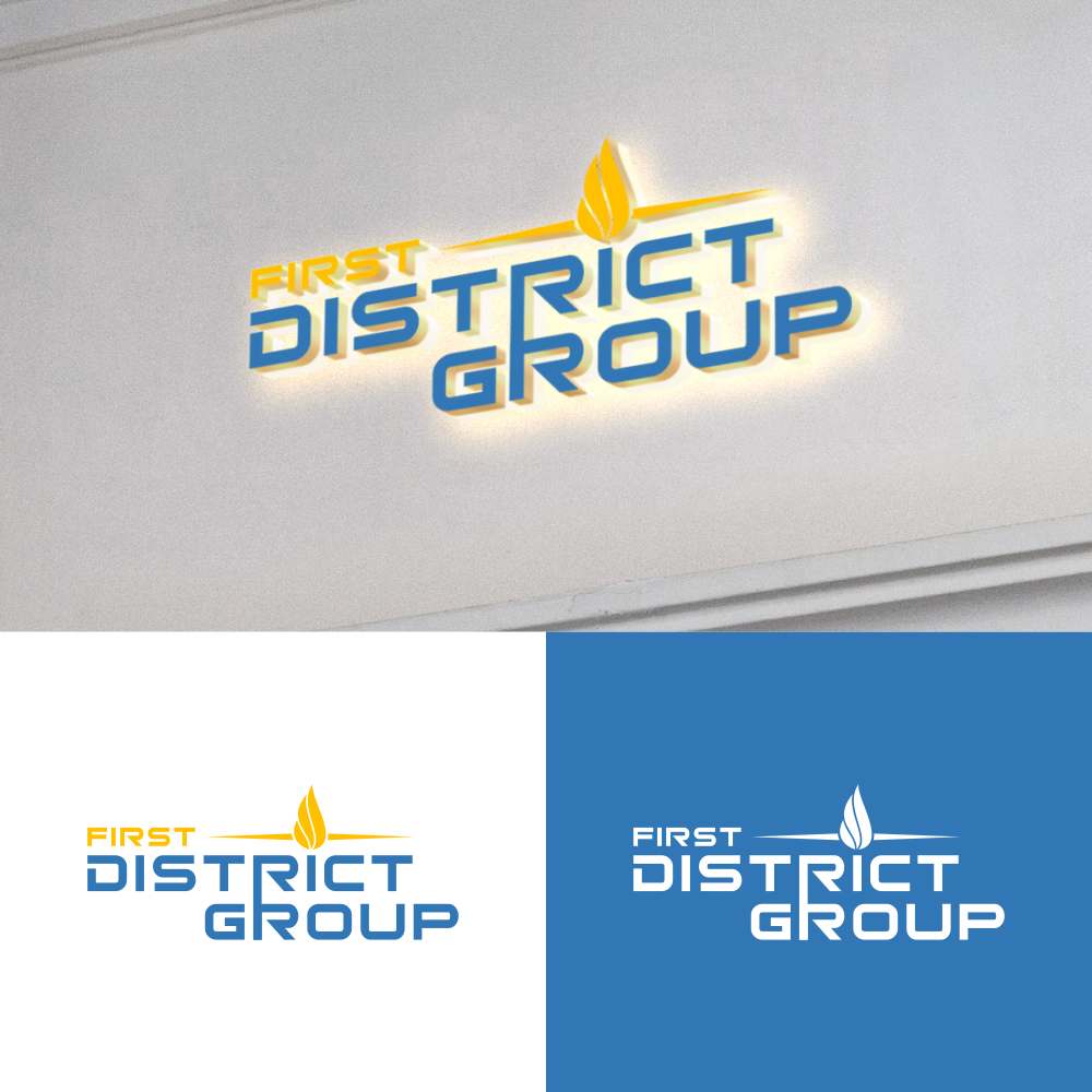 Logo Design by aqilazhifara for First District Group  | Design #29239115