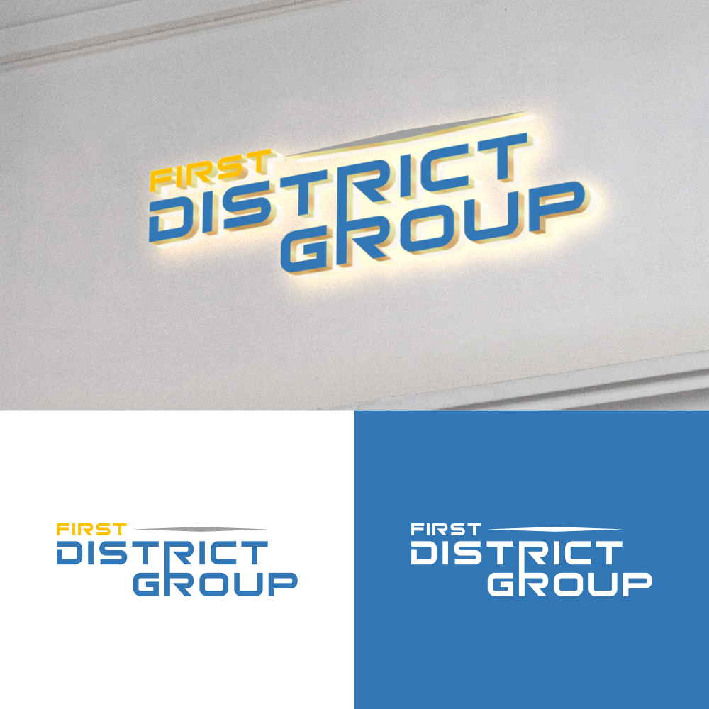 Logo Design by aqilazhifara for First District Group  | Design #29240603