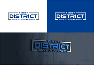 Logo Design by Rusmin Gustamin for First District Group  | Design: #29245288
