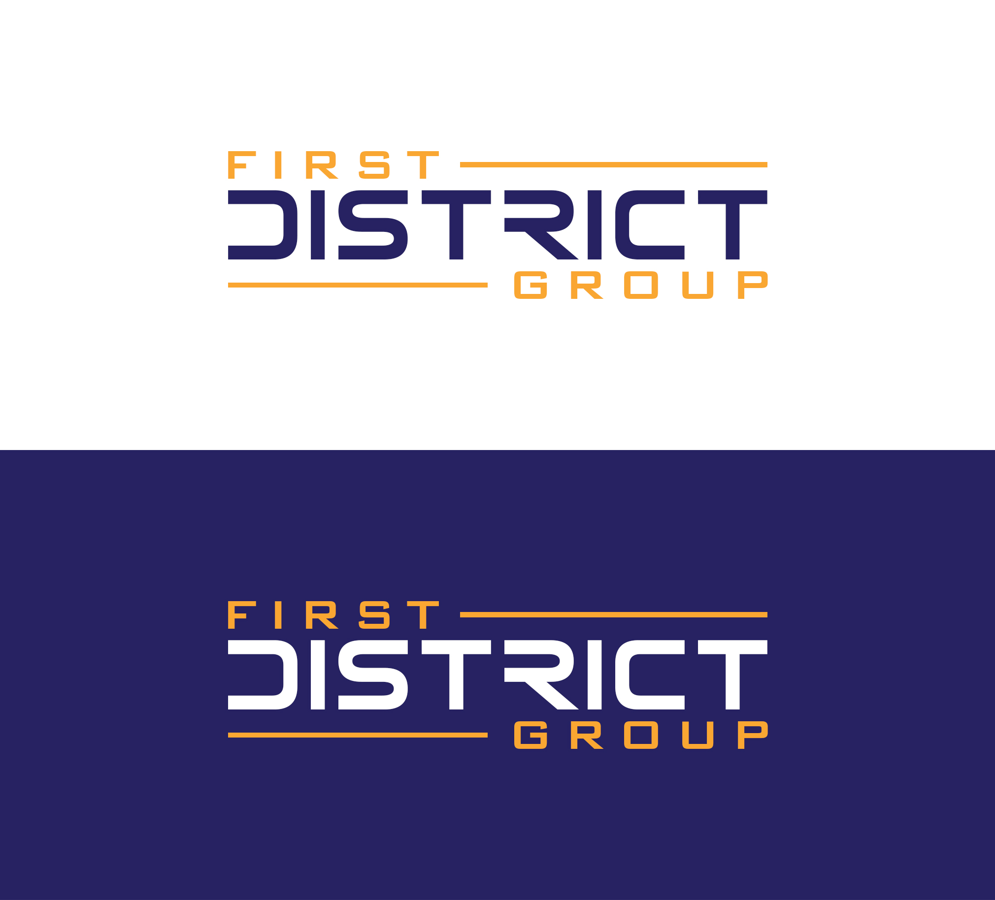 Diseño de Logo por Soonia para First District Group  | Diseño #29247906