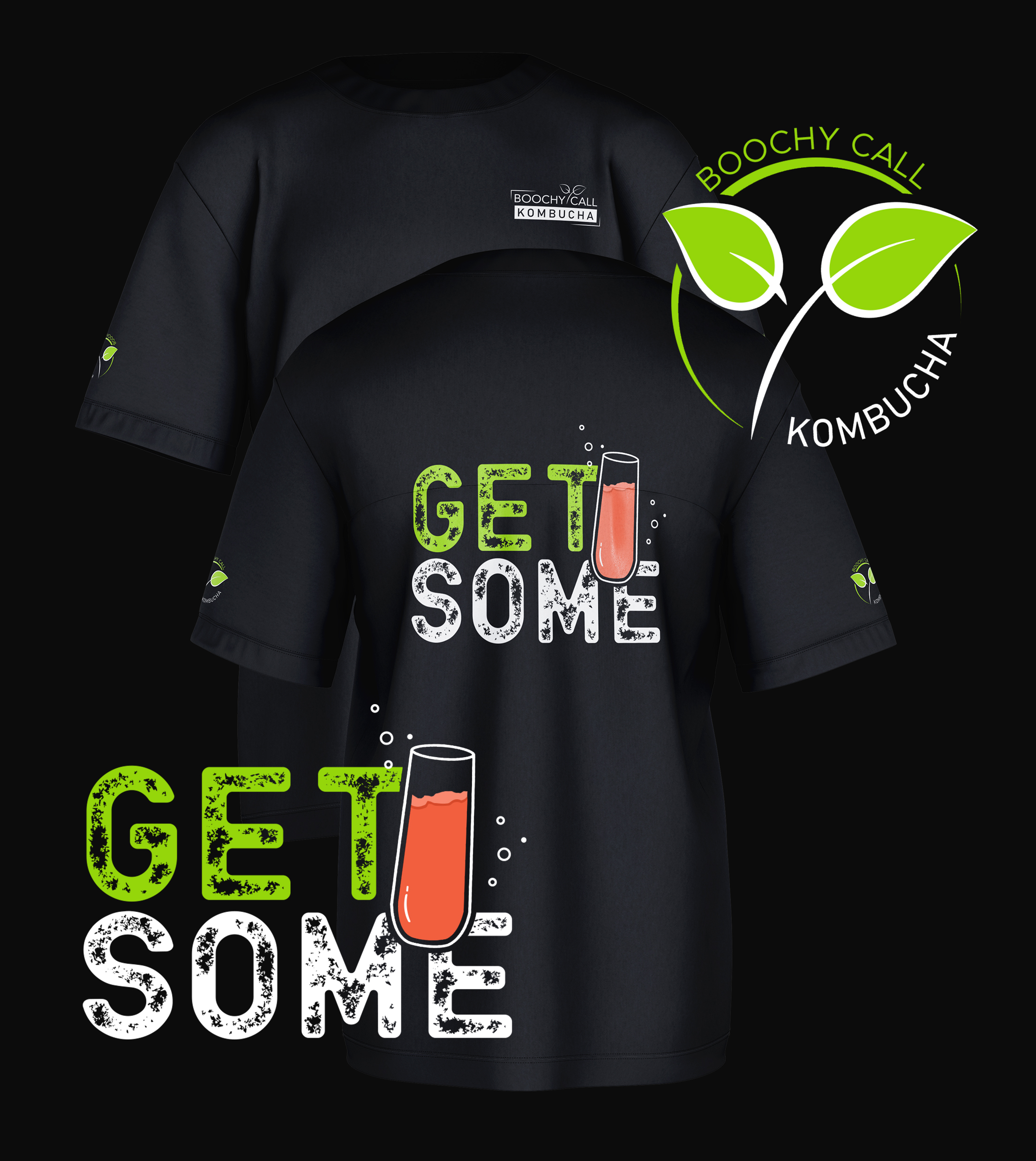 T-Shirt-Design von Graphic Storm für Boochy Call Kombucha | Design #29266417