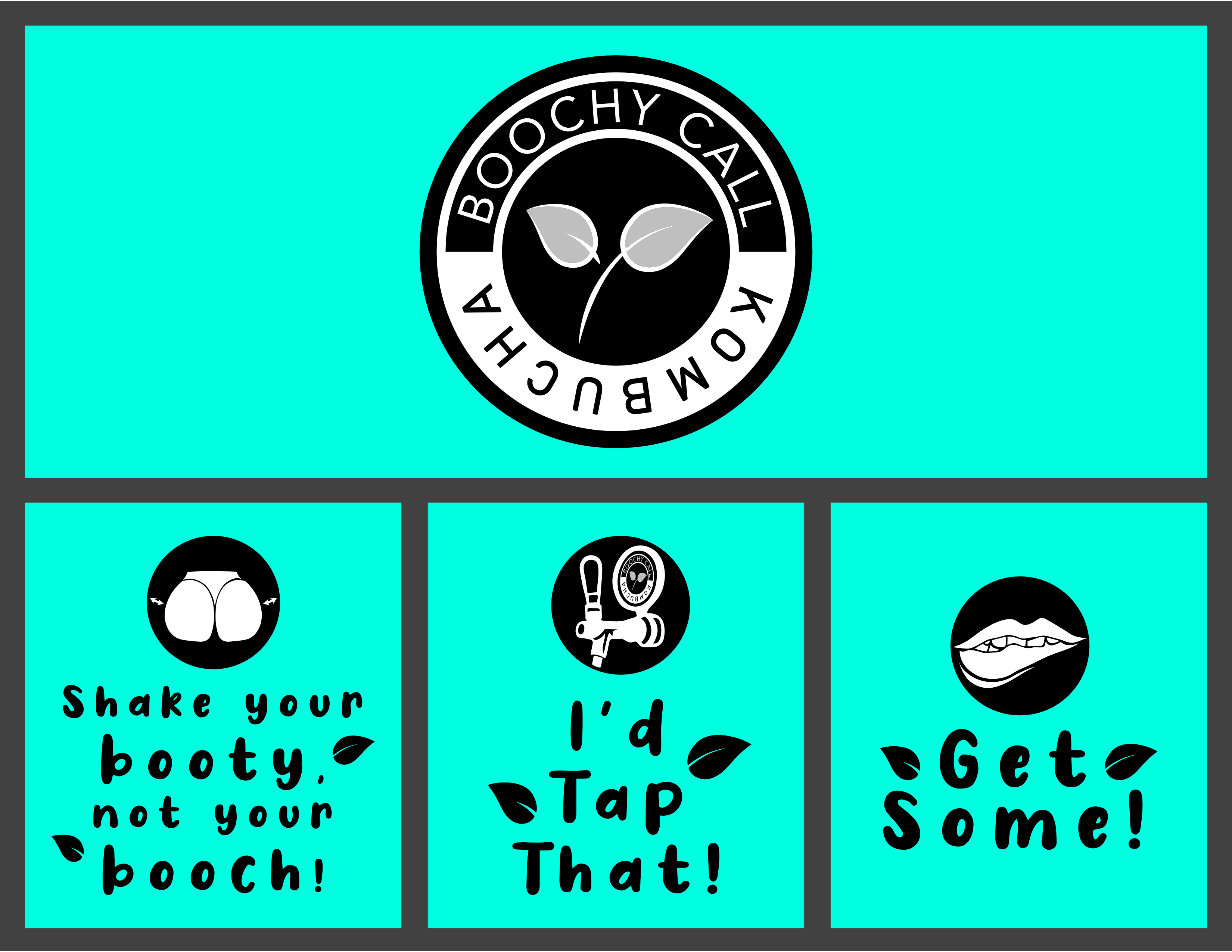 T-Shirt-Design von ArrowGraphicDesign für Boochy Call Kombucha | Design #29245117