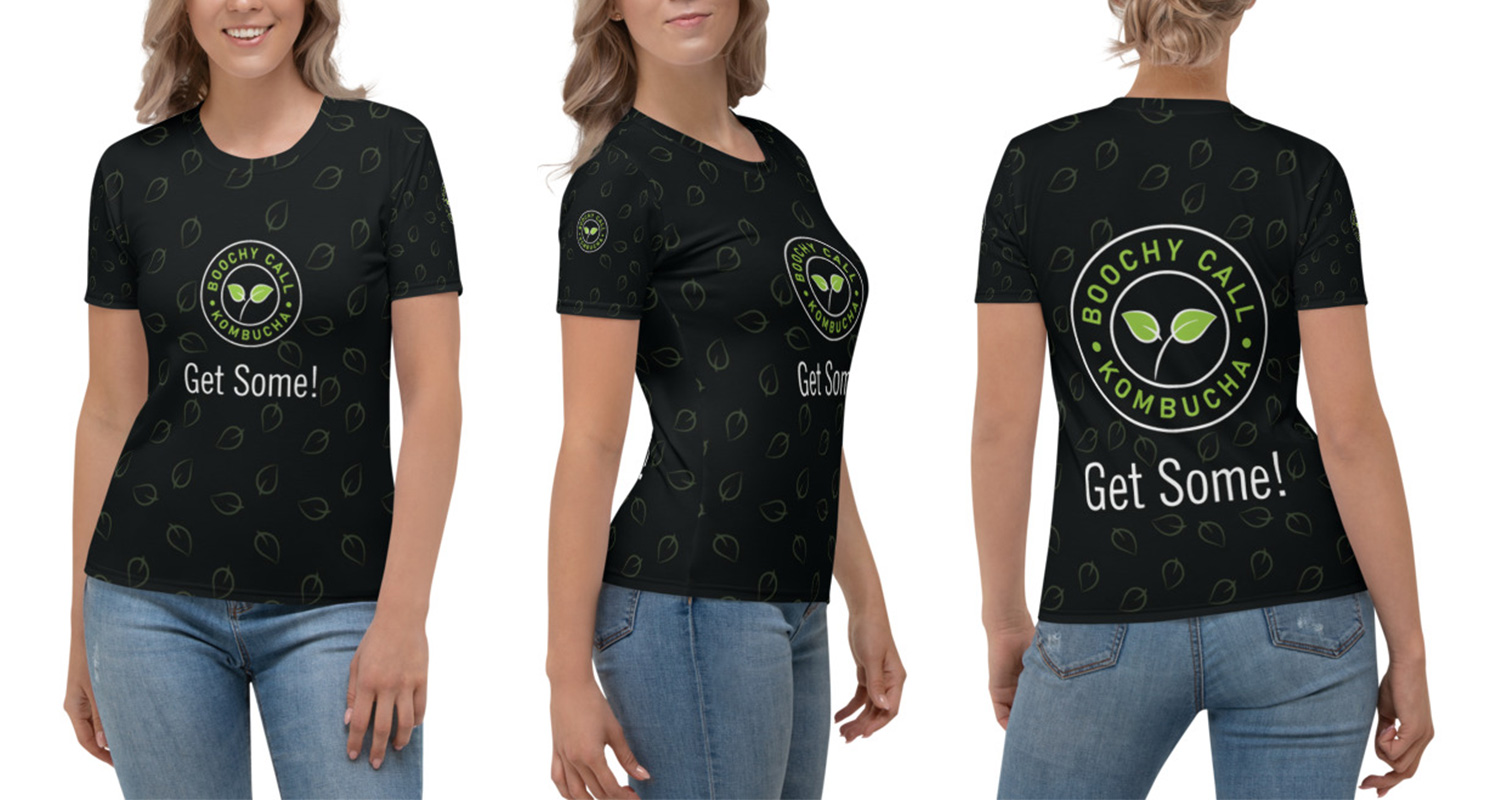 T-shirt Design by SAI DESIGNS for Boochy Call Kombucha | Design #29242175