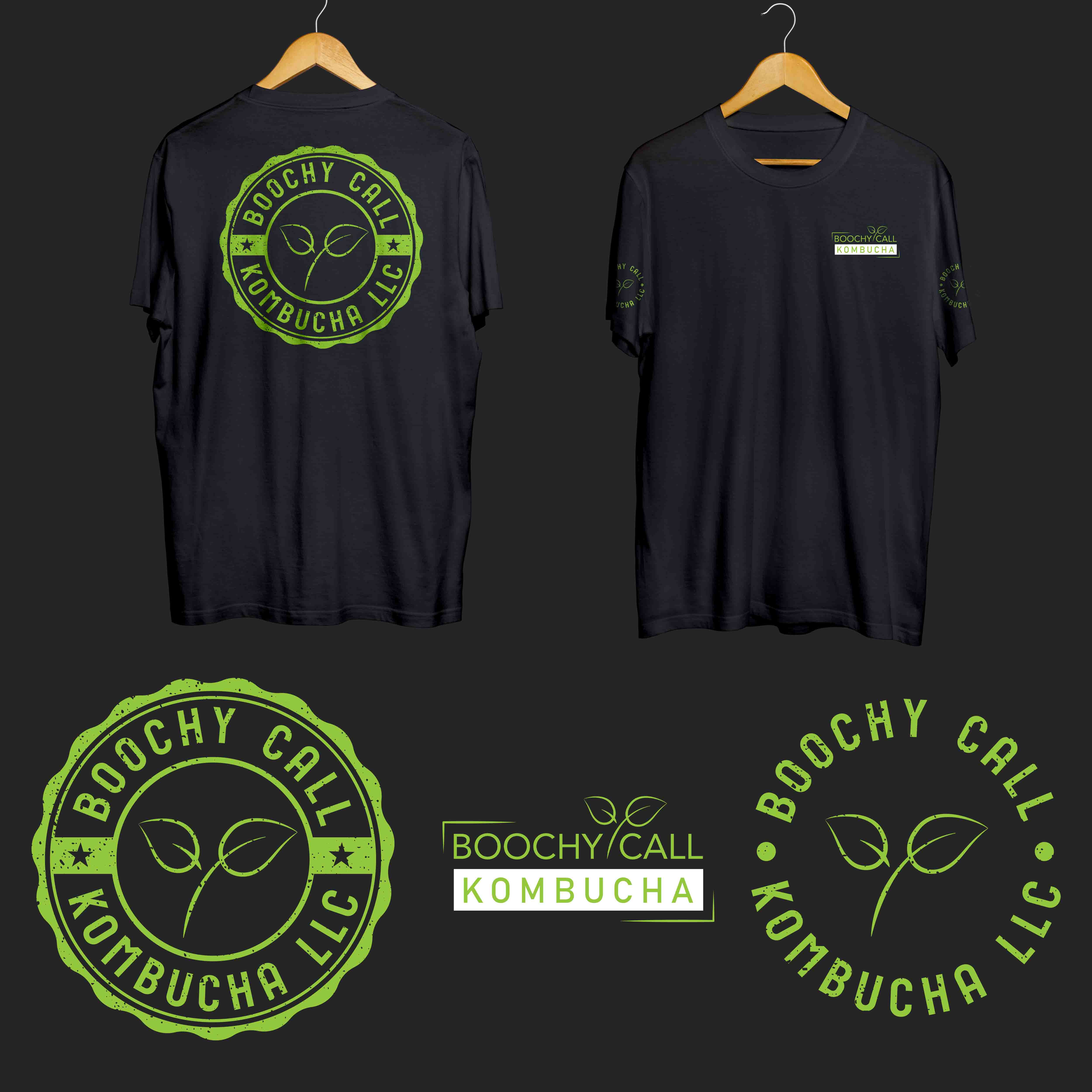 Diseño de Camiseta por mekhfioui para Boochy Call Kombucha | Diseño #29240362