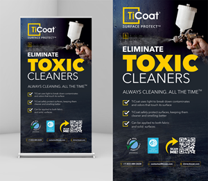 Pop up Banner design needed for tradeshow | Poster Design by KreativeMadz