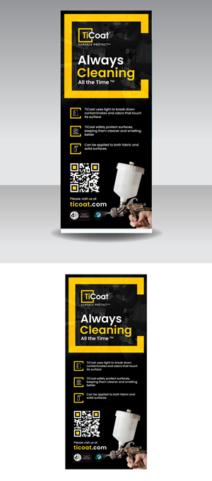 Pop up Banner design needed for tradeshow | Poster Design by ZeneFashions