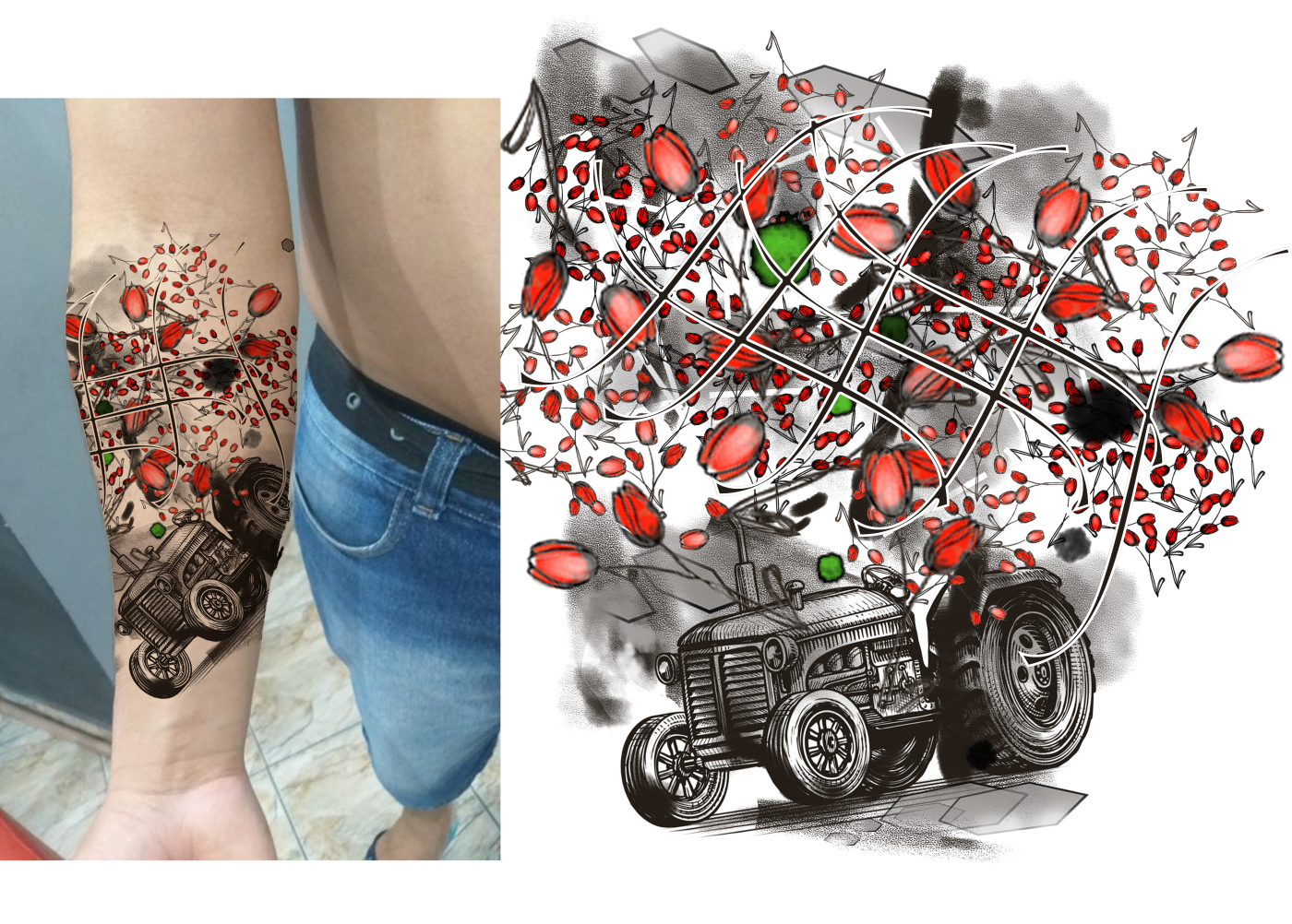 Tattoo Design by Mahder for this project | Design #29256737
