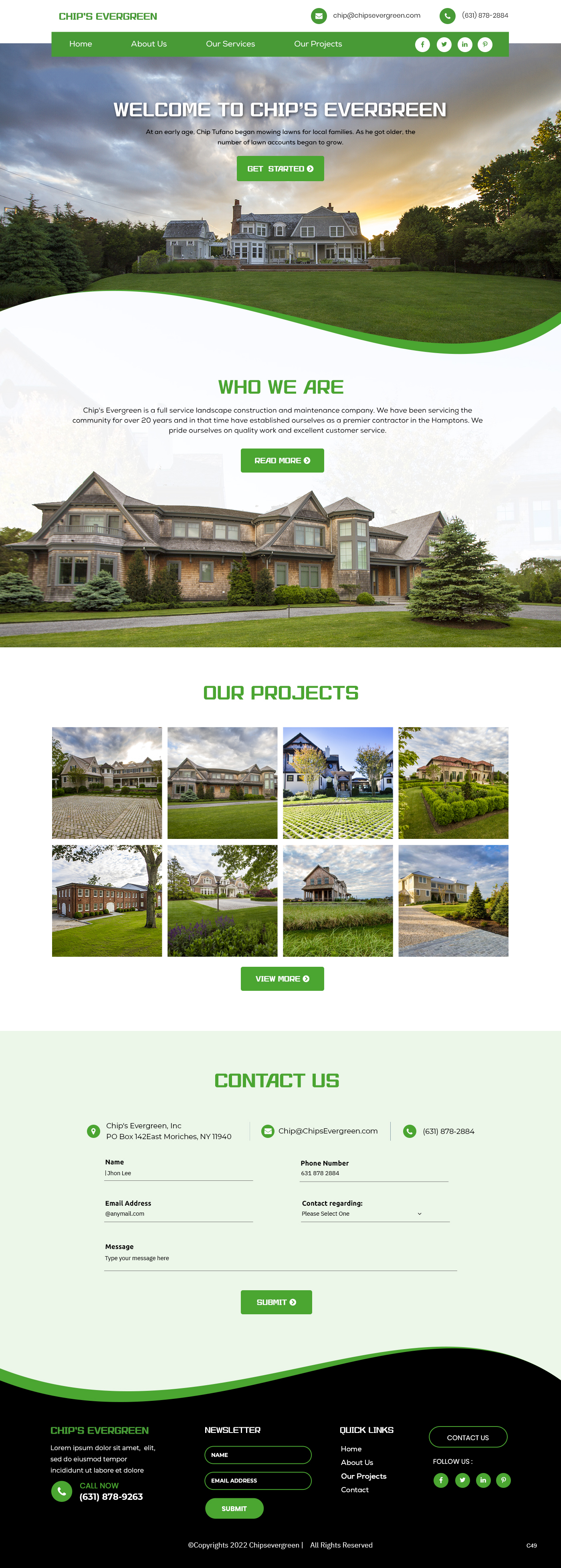 Web Design by pb for East End Web Solutions | Design #29245693