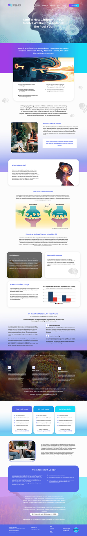 Landing Page Design by DeriMH