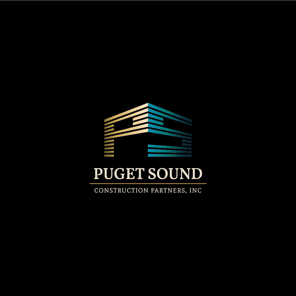 Logo Design by Jerwin Intac for Puget Sound Construction Partners | Design #29248718