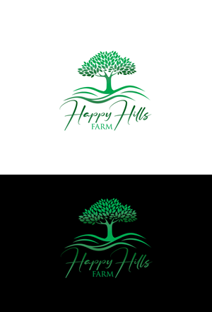 Logo Design by LogoPoko for Happy Hills Farms LLC | Design #29324666