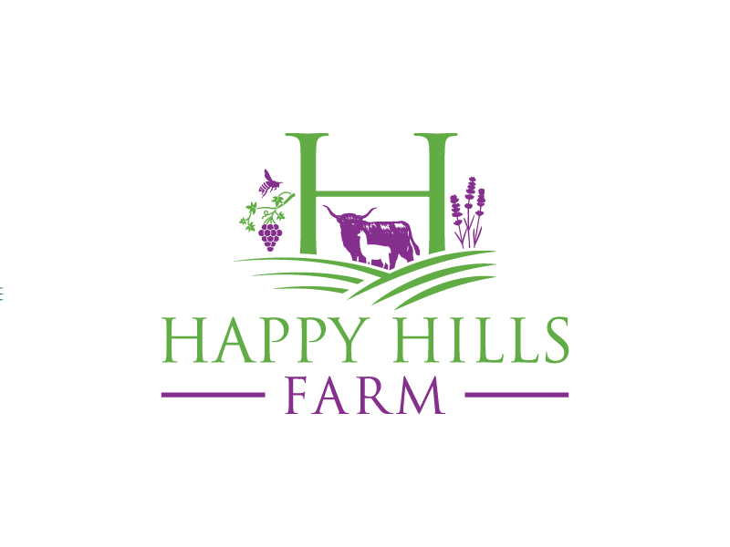 Logo-Design von kikostora für Happy Hills Farms LLC | Design #29242316